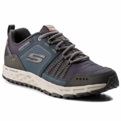 Trekker Boots SKECHERS - Escape Plan 51591/NVOR Navy/Orange Navy Blue