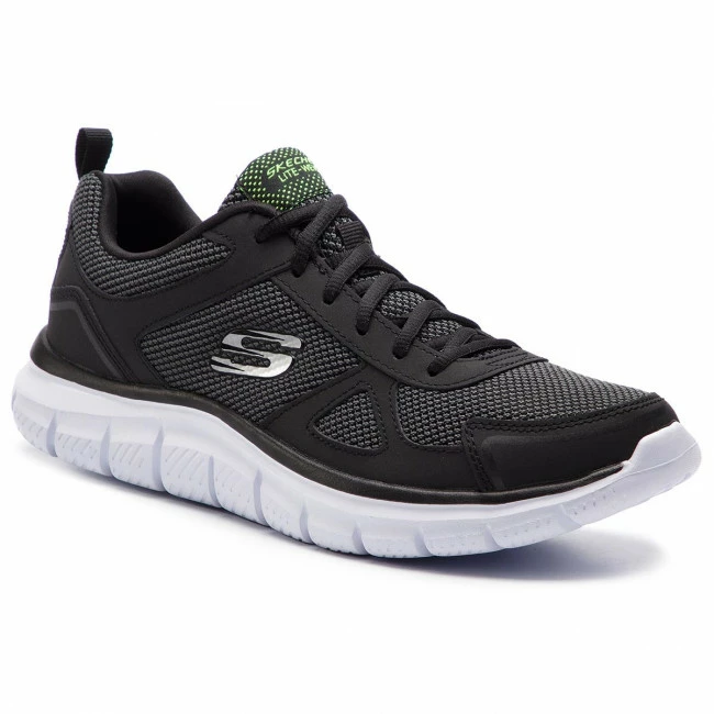 Fitness Shoes SKECHERS - Bucolo 52630/BKW Black/White Black, Grey
