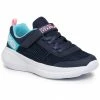 Velcro Shoes SKECHERS - Viva Valor 85401L/NVAQ Navy/Aqua Navy Blue