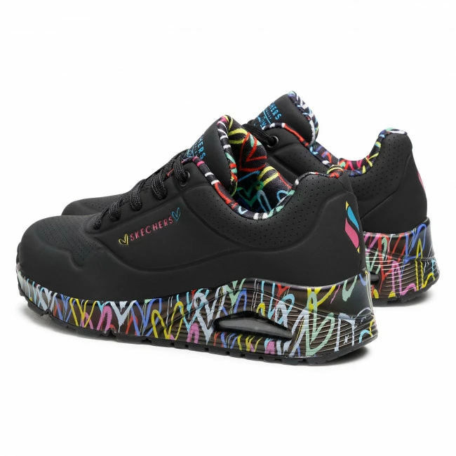 Sneakers Trainers SKECHERS - Loving Love 155506/BBK Black Black - Image 3