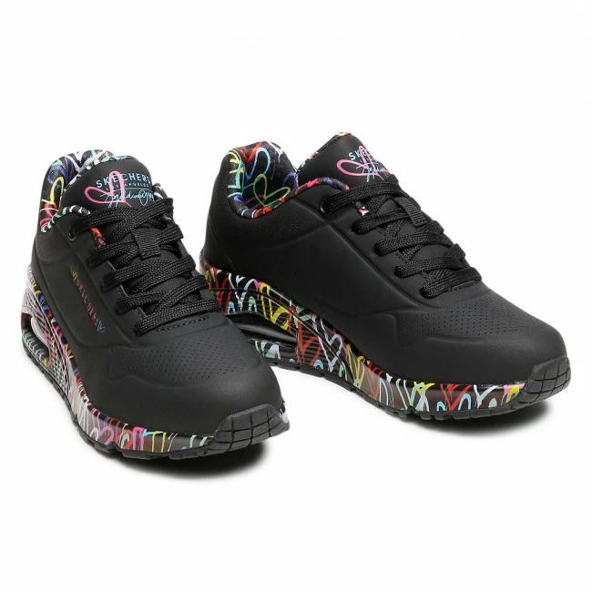 Sneakers Trainers SKECHERS - Loving Love 155506/BBK Black Black - Image 5