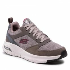 Sneakers Trainers SKECHERS - Roykon 232205/TPMT Taupe/Multi Brown, Grey