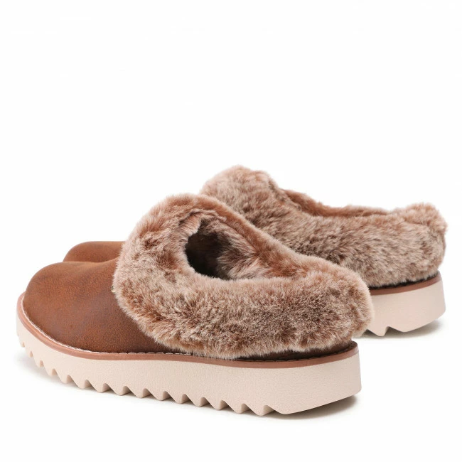 Slippers SKECHERS - BOBS Winter Rock 113423/BRN Brown Brown - Image 3
