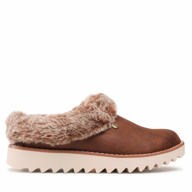 Slippers SKECHERS - BOBS Winter Rock 113423/BRN Brown Brown - Image 2