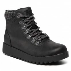 Trekker Boots SKECHERS - Mountain Kiss 113425/BBK Black Black