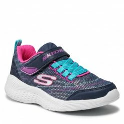 Velcro Trainers SKECHERS - Eternal Shine 302455L/NVMT Navy/Multi Navy Blue