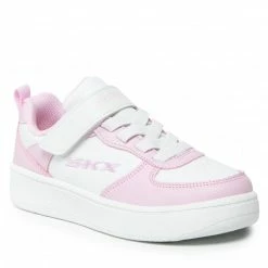 Velcro Trainers SKECHERS - Sport Court 92 310156L/WPK White/Pink White, Pink