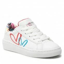 Laced Shoes Trainers SKECHERS - Whole Heart 314973L/WMLT White/Multi White