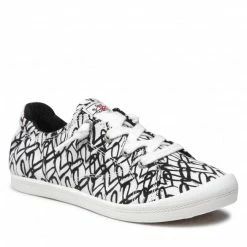 Sneakers Plimsolls SKECHERS - Love Truly 113612/WBK White/Black White, Colourful