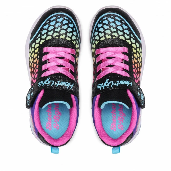 Velcro Trainers SKECHERS - Lovely Colors 302312L/BKMT Black/Multi Black, Colourful - Image 6