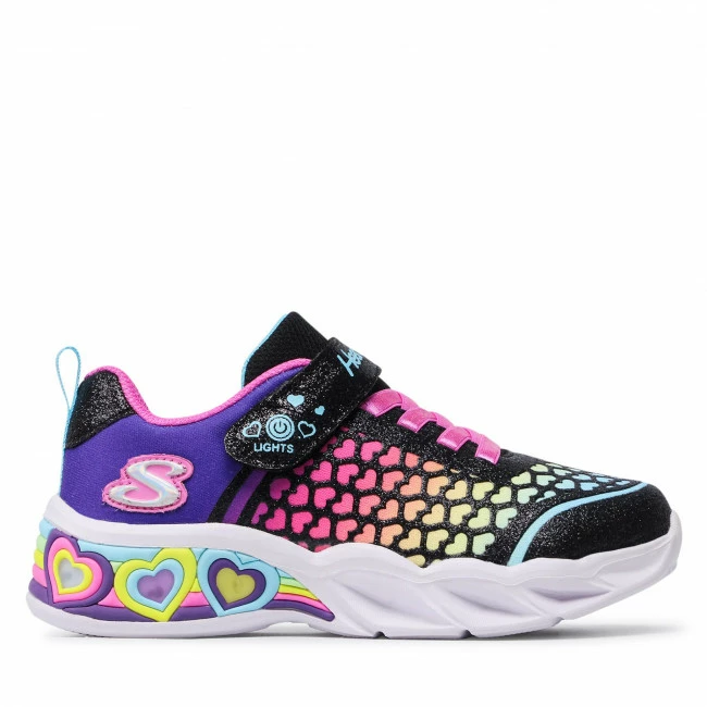 Velcro Trainers SKECHERS - Lovely Colors 302312L/BKMT Black/Multi Black, Colourful - Image 2