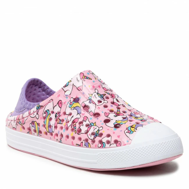 Slided Shoes Sneakers SKECHERS - Unicorn Dazzle 308060L/PKLV Pink/Lavender Colourful, Pink