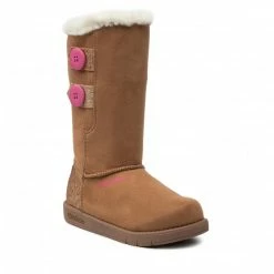 Jackboots Knee High Boots SKECHERS - Cozy Princess 89180L/CSNT Chestnut Brown