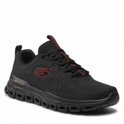 Sneakers Trainers SKECHERS - Fasten Up 232136/BBK Black Black