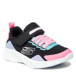 Velcro Trainers SKECHERS - Bright Retros 302348L/BKMT Black/Multi Black, Colourful