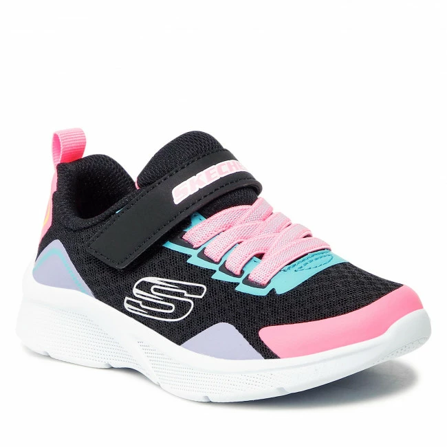 Velcro Trainers SKECHERS - Bright Retros 302348L/BKMT Black/Multi Black, Colourful