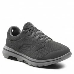 Sneakers Trainers SKECHERS - Go Walk 5 55509/CCBK Charcoal/Black Grey