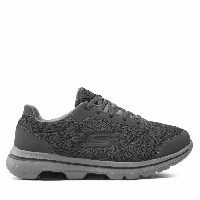 Sneakers Trainers SKECHERS - Go Walk 5 55509/CCBK Charcoal/Black Grey - Image 2