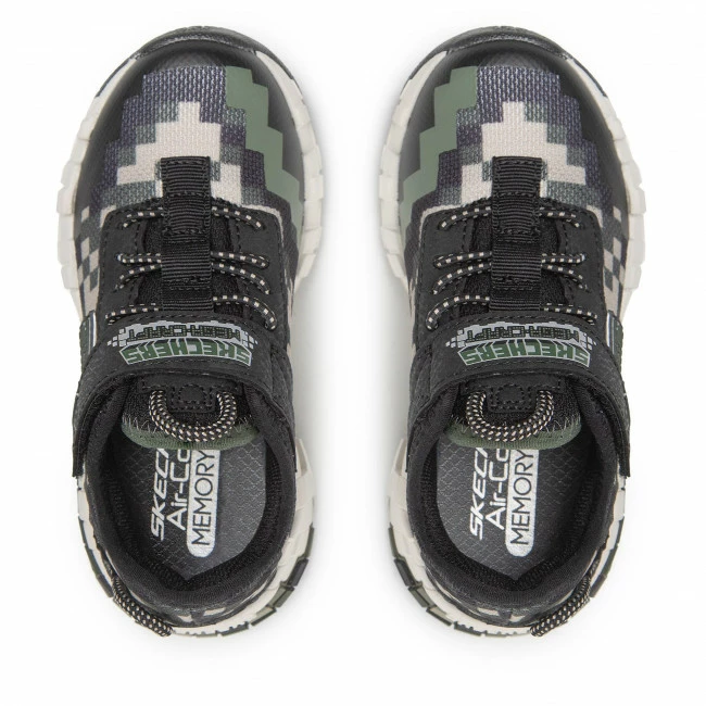 Velcro Trainers SKECHERS - Mega-Craft 400000L/BKOL Black/Olive Black - Image 5