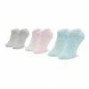 3 Pairs Of Unisex Low Socks SKECHERS - SK43022/6060 Pastel Turquoise Pink, Grey, Green